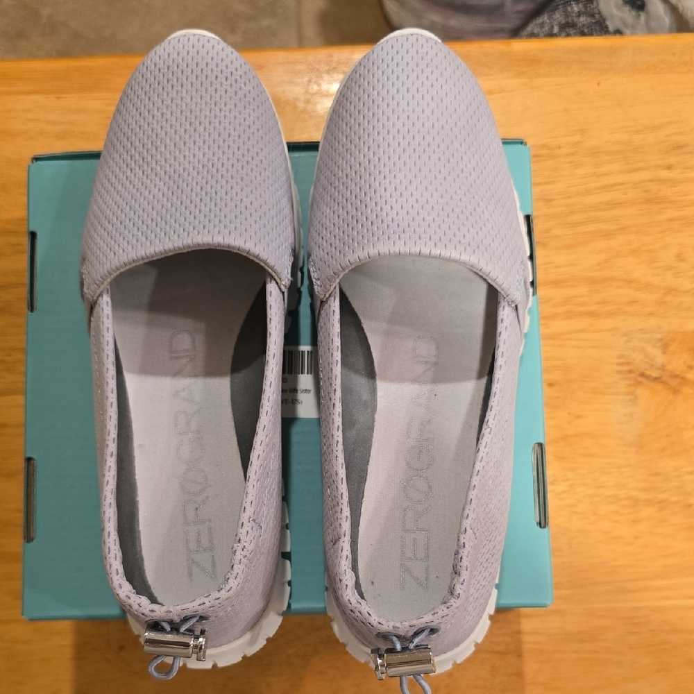 Women's Gray Slip-On Shoes